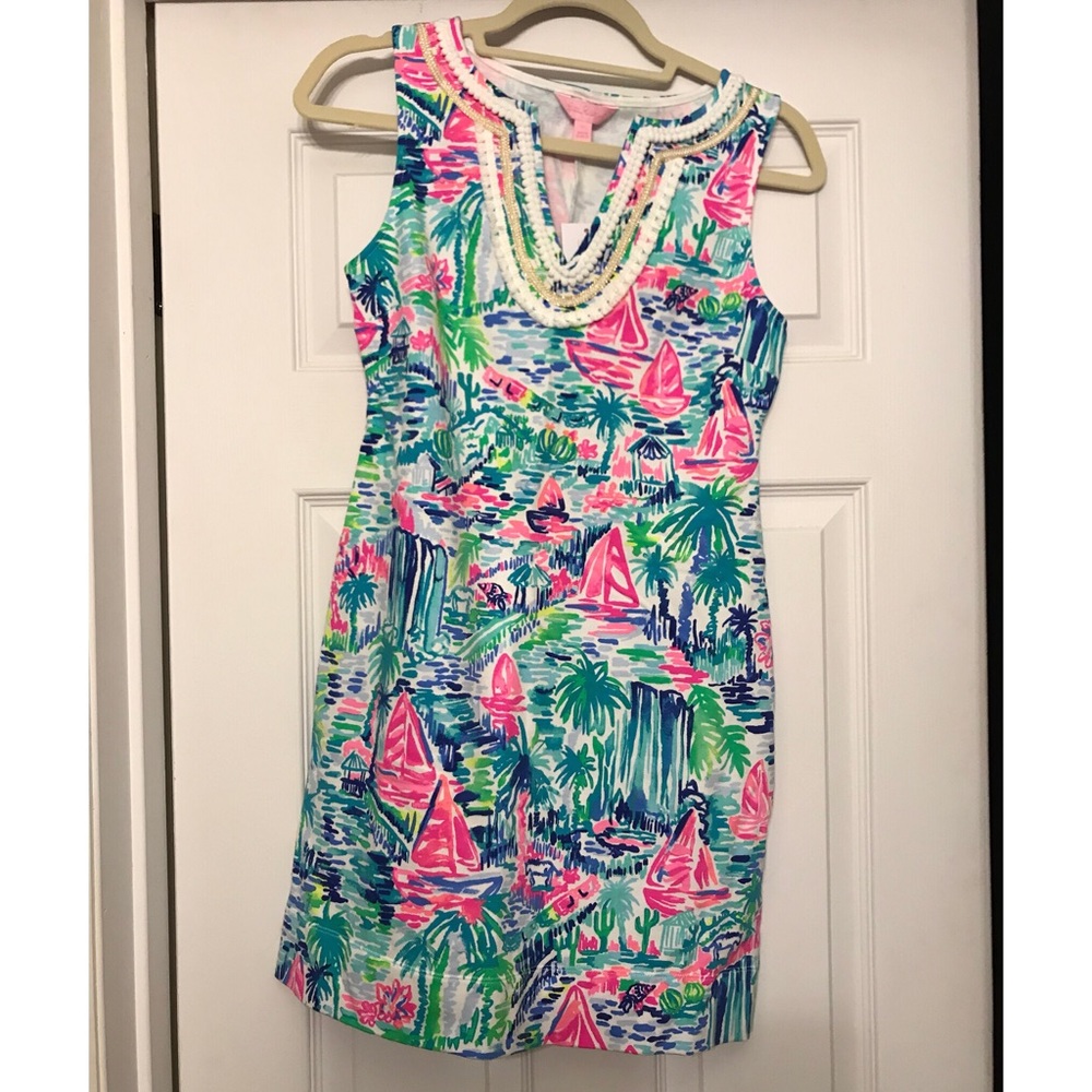 Lilly Pulitzer multi salt in the air Harper xs nwt